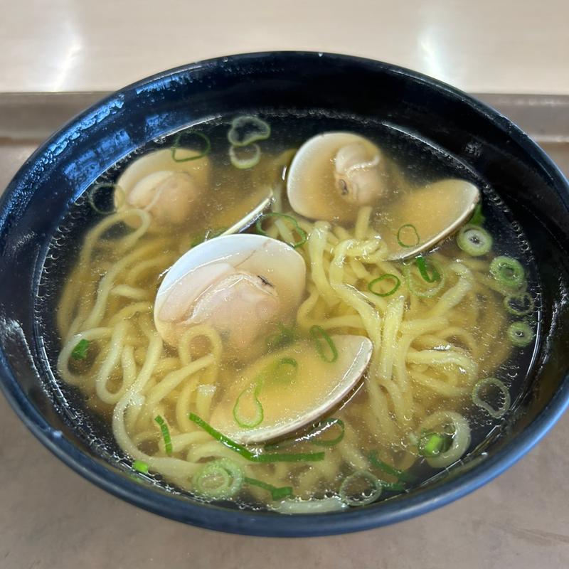 はまぐりラーメン(大遠会館 まぐろレストラン )
