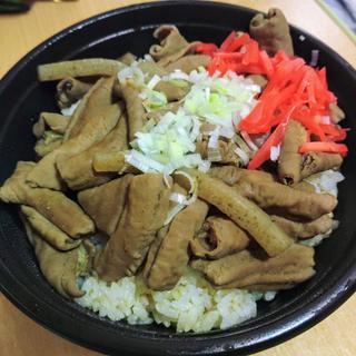 もつ煮丼　中(からあげ専門 まつむら商店 前沢店)