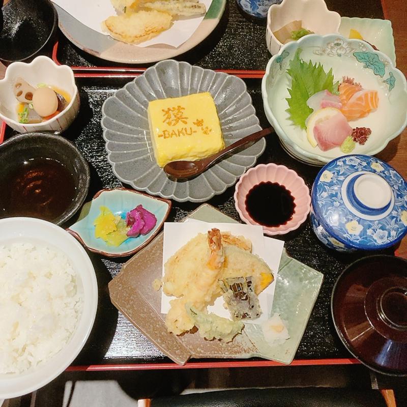 漠御膳(広島 和食 獏-BAKU-)