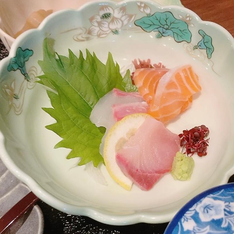 刺身の盛り合わせ（漠御膳）(広島 和食 獏-BAKU-)