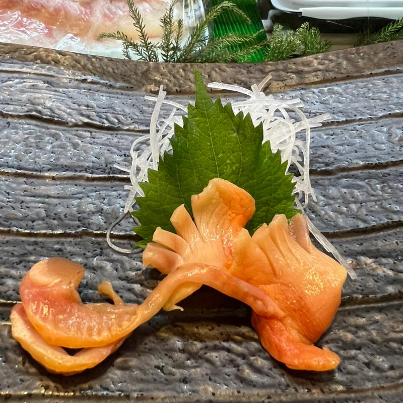 赤貝刺身(大黒鮨)