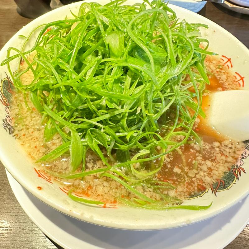 葱ラーメン【限定メニュー】(来来亭 厚木愛甲店)