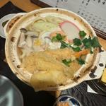 鍋焼きうどん定食(志ん橋ひでや)
