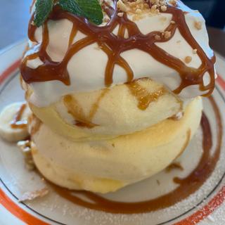 塩キャラメルパンケーキ(トタンコットンカフェ)