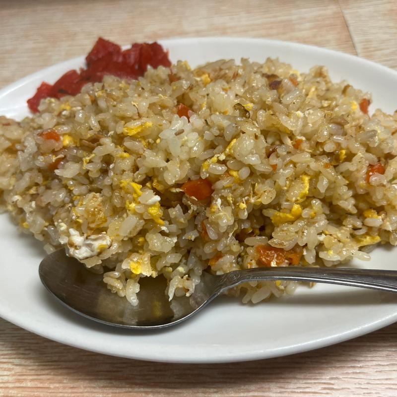 焼めしの少なめ(白龍ラーメン)