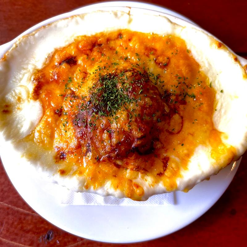 ハンバーグマカロニグラタン(手作りの洋食屋さん　里)