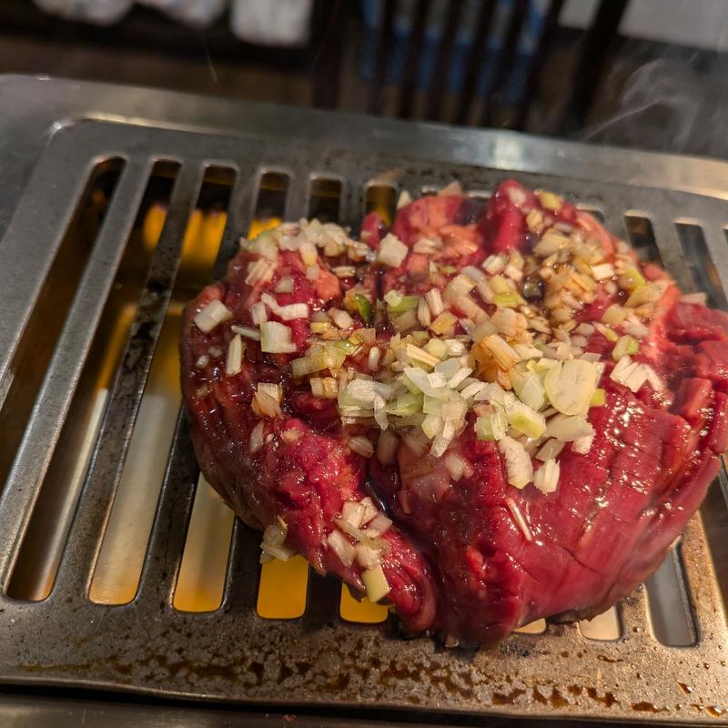 ハラミステーキ御膳(焼肉ここから 東陽町店)