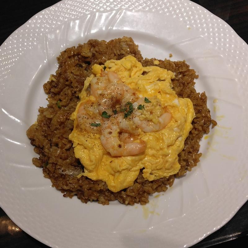 えび玉ドライカレー(咖喱＆カレーパン 天馬 武蔵小杉東急スクエア店)