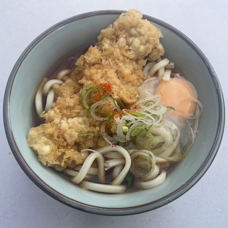 いか天たまうどん(川村屋 （かわむらや）)