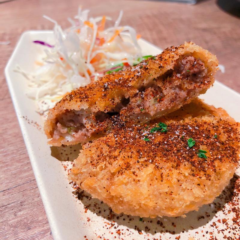 黒毛和牛のメンチカツ(大衆酒場 フレンチマン 第3ビル店)