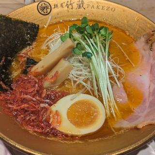 エビ味噌ラーメン(麺屋 竹蔵-TAKEZO- すすきの店)