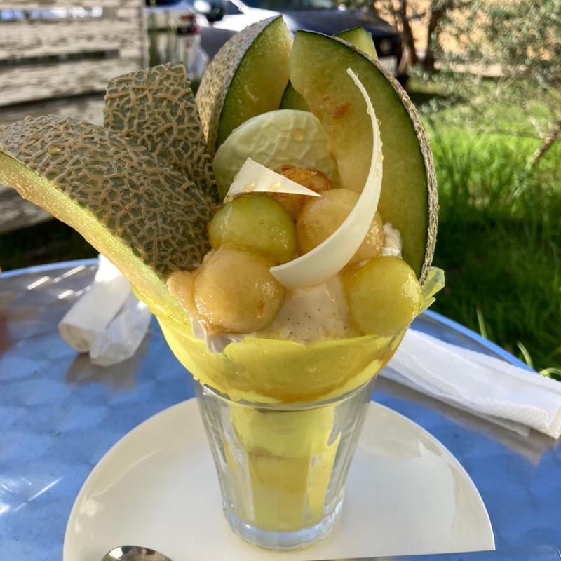 メロンパフェ(扇屋製菓　 )