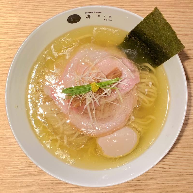 塩らぁ麺(Nippon Ramen 凛 Rin Kyoto)
