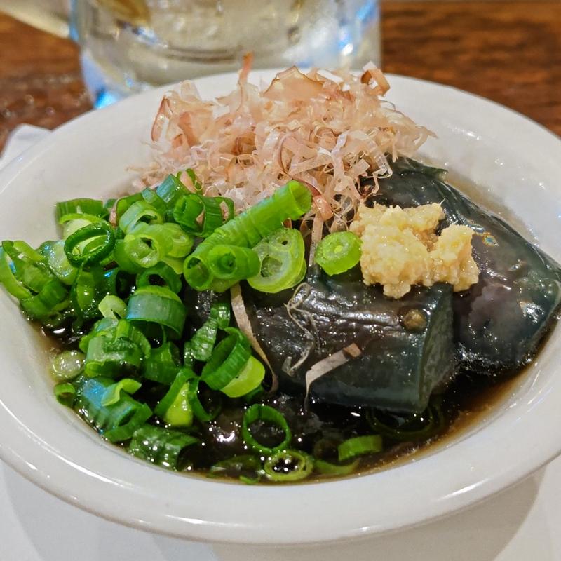 なすの揚げ浸し(野毛 なおじ)