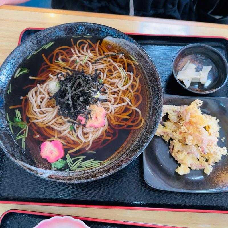 げそ天かけ蕎麦(ふもとや本店 )
