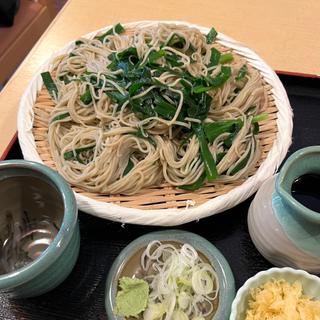 ニラ蕎麦(大盛り)(みっちゃん蕎麦)