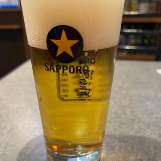 サッポロ生ビール　黒ラベル(神田餃子屋 本店 （カンダギョウザヤ）)