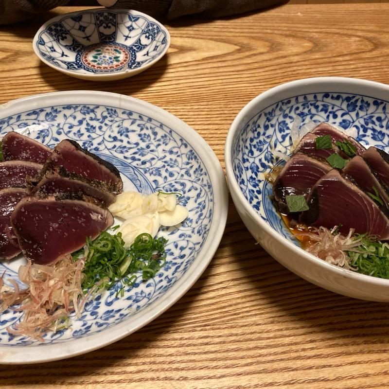 焼切りたたき塩・タレ盛り十二切(塩)(明神丸 本店)