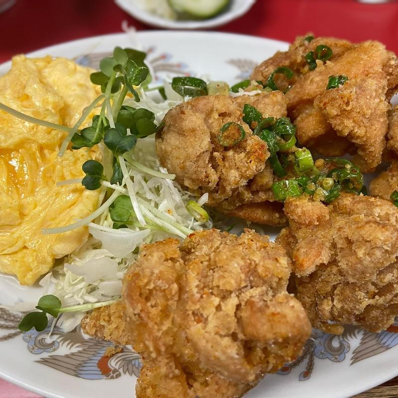 唐たま定食(若水 （ワカミズ）)