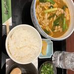 カレー南蛮ごはん付き