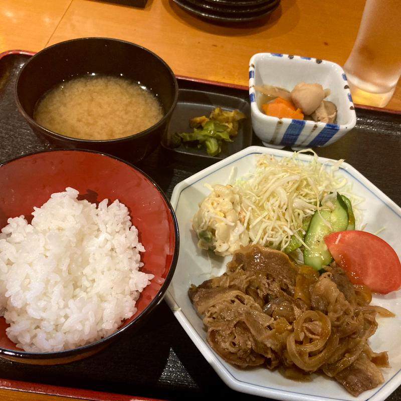 牛スタミナ焼肉定食(二十四区 末広町店)