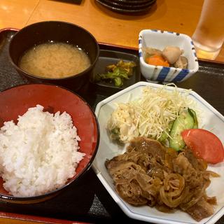 牛スタミナ焼肉定食(二十四区 末広町店)