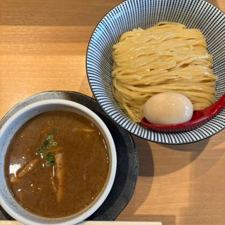 濃厚魚介味玉つけ麺(塩つけ麺灯花)