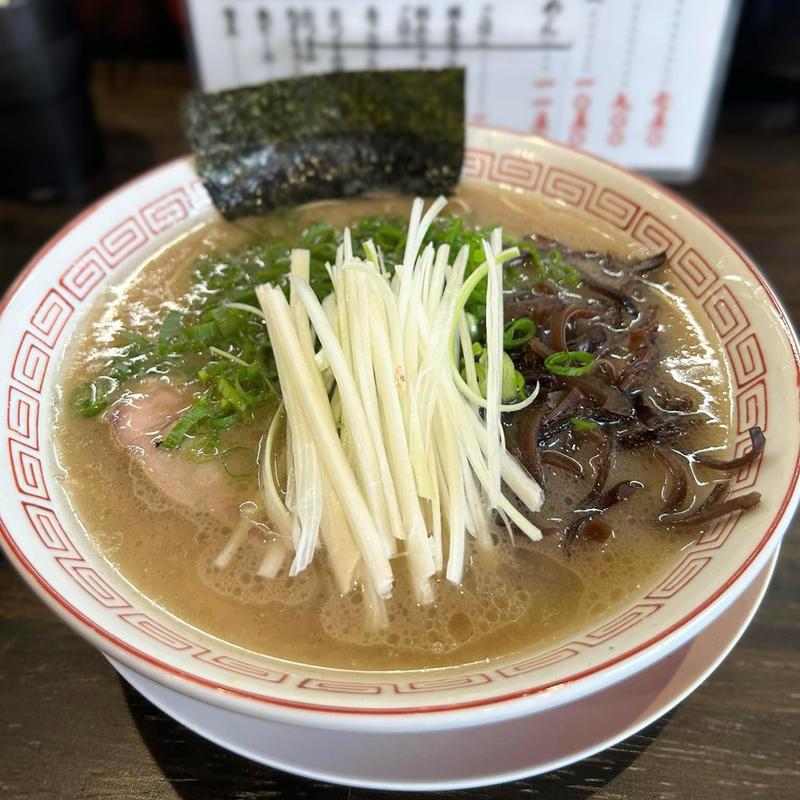 らーめん 白ネギ(らーめんもりや松山空港通店)