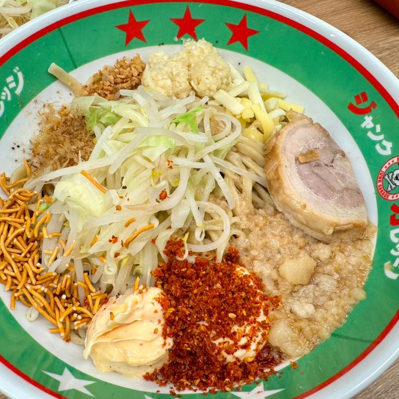 まぜそば大盛り(ジャンクガレッジ加須店)