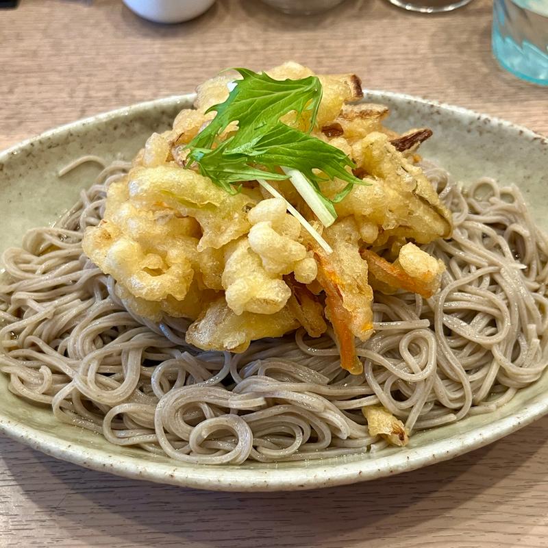 かき揚げそば(そば うどん 加とう)