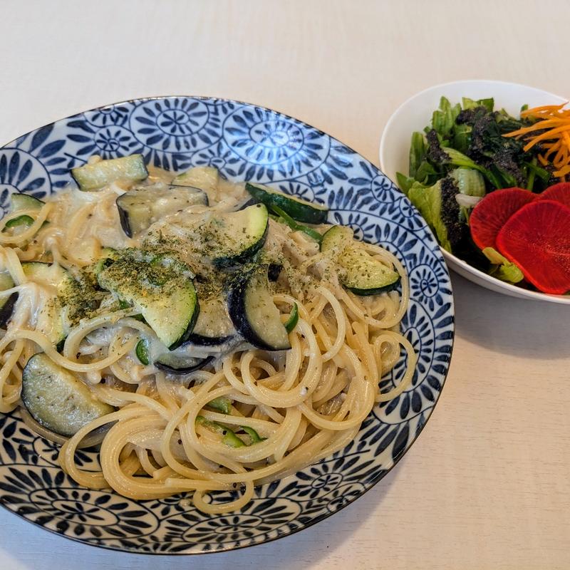 vegan 白味噌クリームパスタ(cafebar miyami（カフェバーミヤミ）)