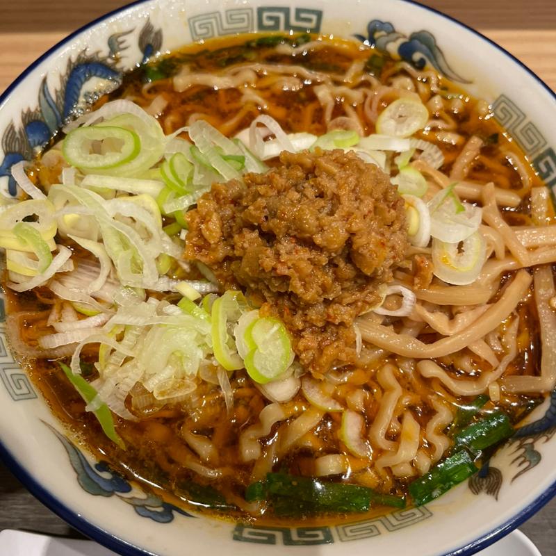 赤辛ニラらーめん(舎鈴 北品川店)