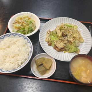 回鍋肉定食(中華料理はるな)