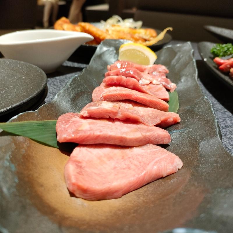 熟成牛タン焼肉ランチ(山形牛焼肉 牛兵衛 草庵 立川高島屋S.C.店)