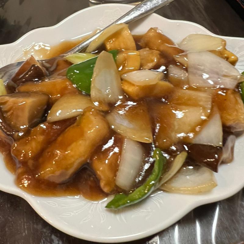 酢豚(餃子の店 新宿飯店)