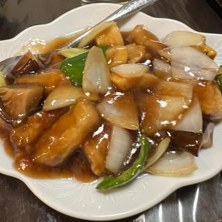 酢豚(餃子の店 新宿飯店)