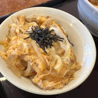 ミニ玉子丼(山田うどん食堂 下赤坂店)