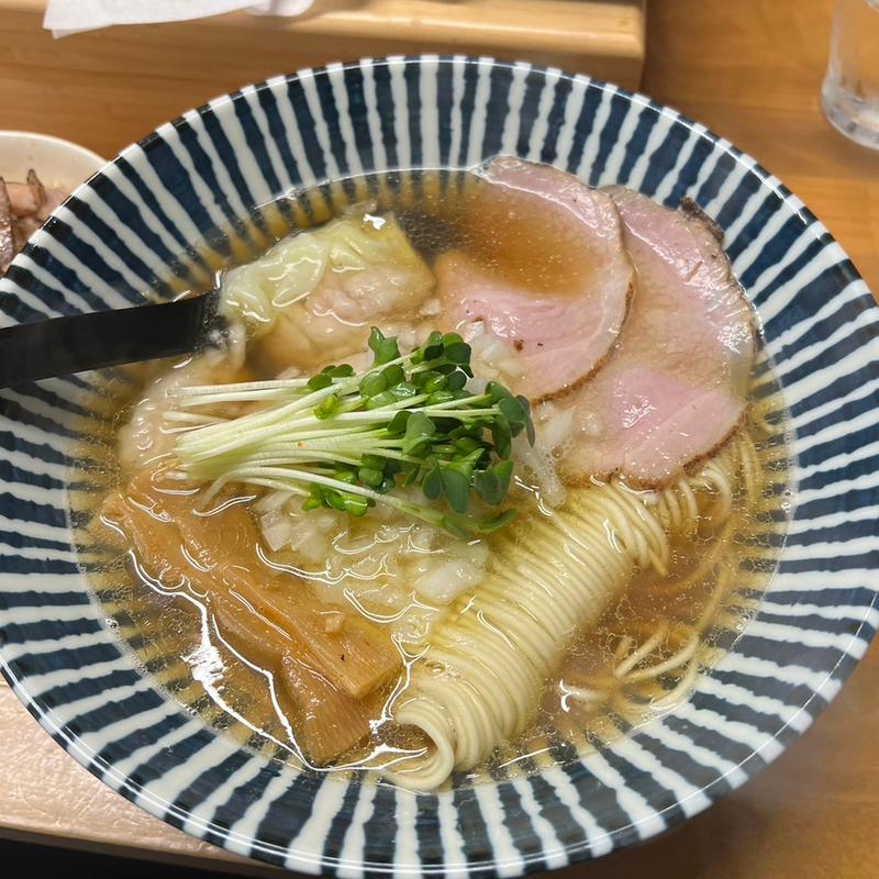 わんたん麺(麺や 鶏とだし)