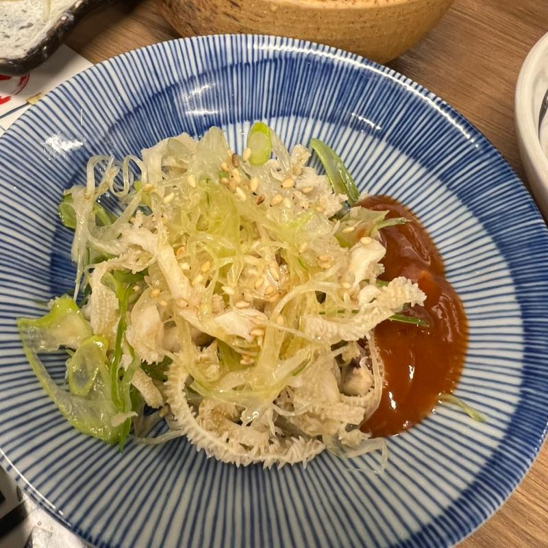 白センマイ刺し(町鮨とろたく 川越店)