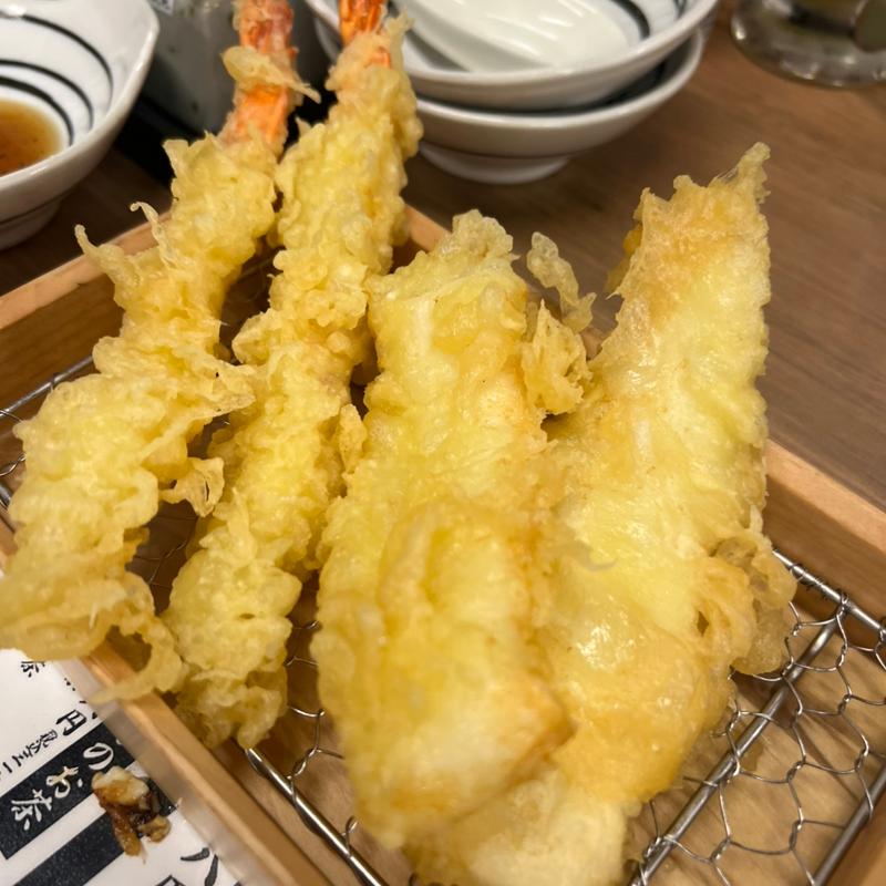 海老天＋イカ天(町鮨とろたく 川越店)