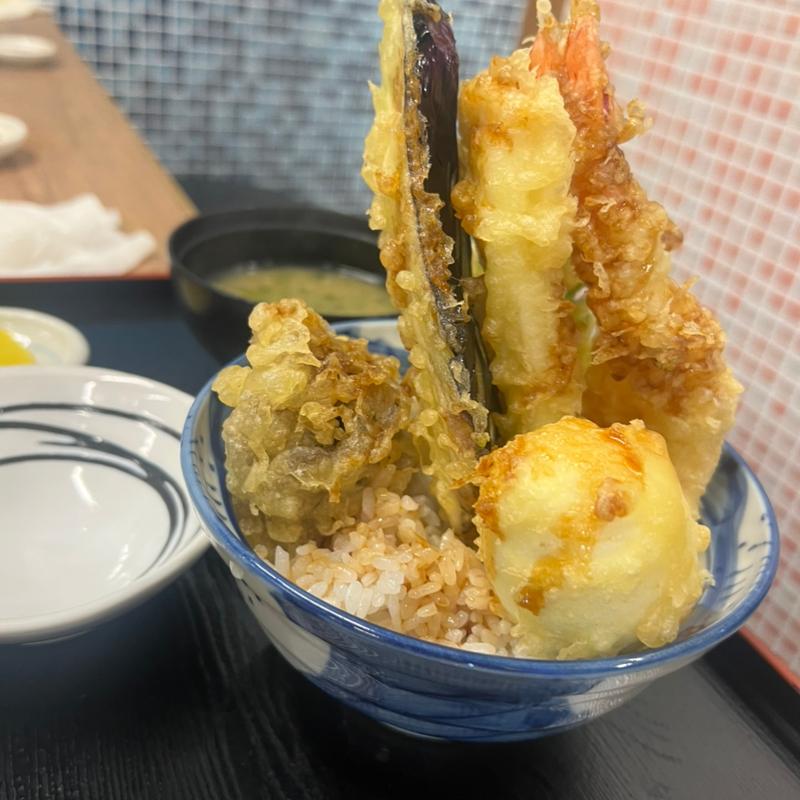 特上天丼(町鮨とろたく 川越店)