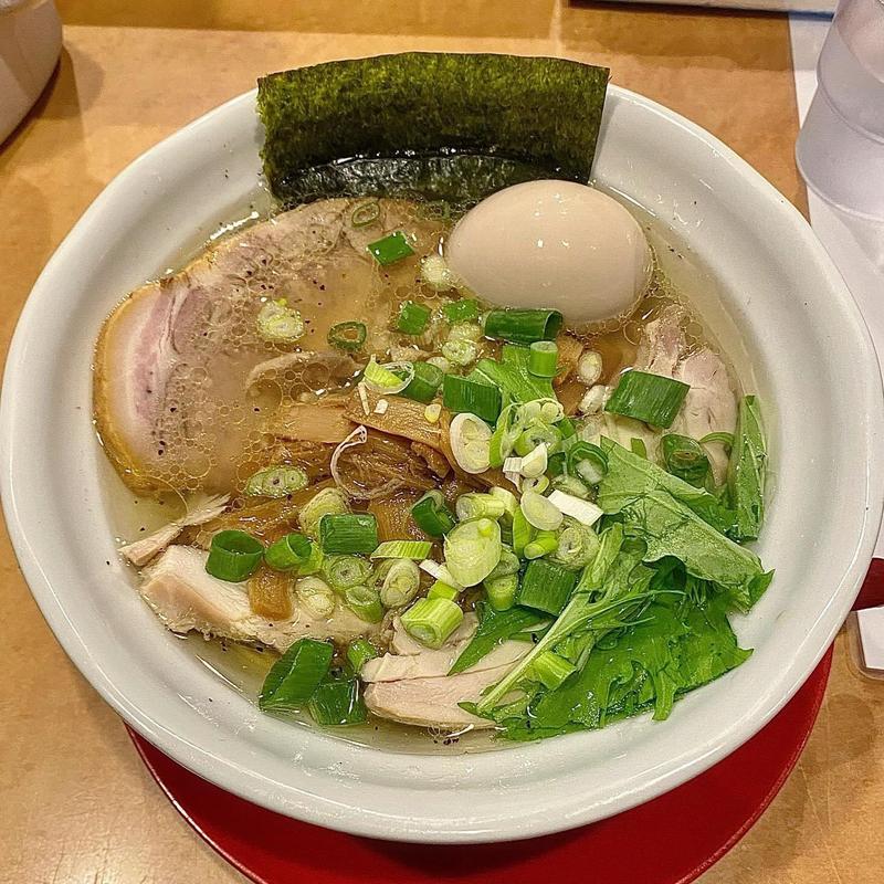 塩ラーメン 鶏チャーシュー 味玉(こてつ家)