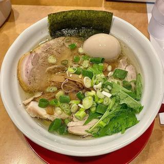 塩ラーメン 鶏チャーシュー 味玉