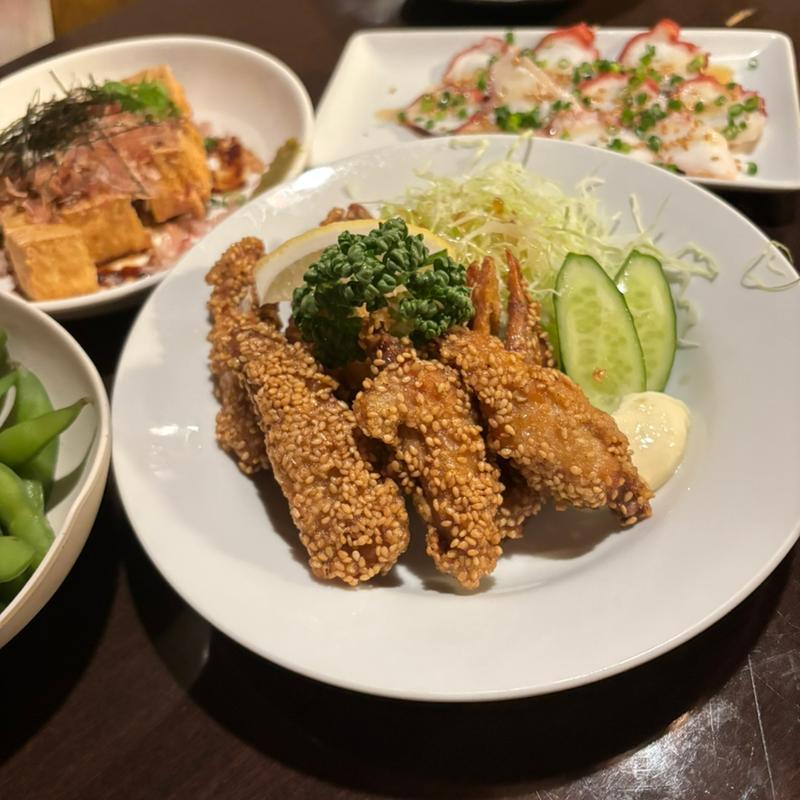 胡麻だって手羽(居酒屋むぎ)