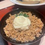 ピリ辛肉めし(麺匠 竹虎 沖縄新都心店 )