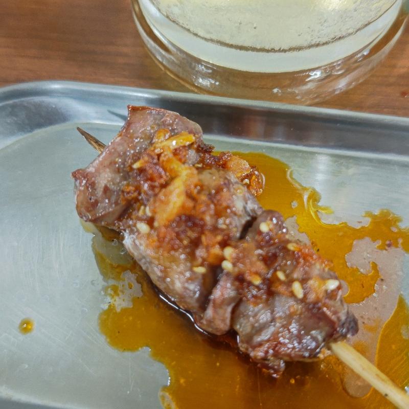 ハツ(食べるラー油)(大衆食堂2.0 とぽす)