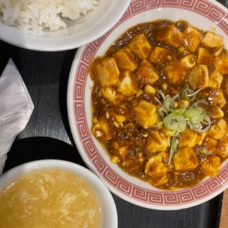 カレー麻婆豆腐定食(らぁめん空海)