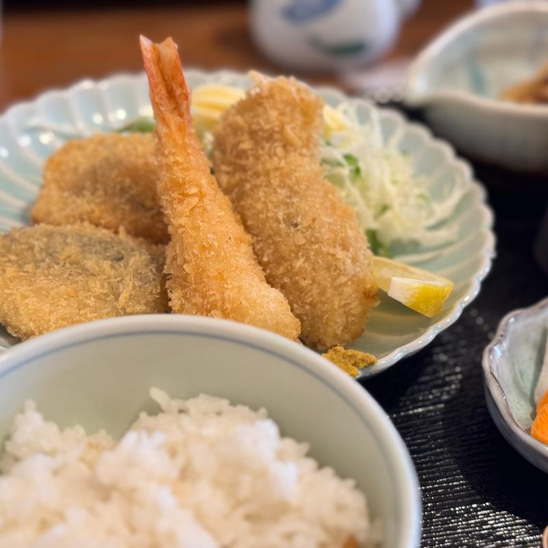 Mixフライ定食(文福 （ぶんぶく）)