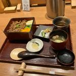 鴨そぼろ重