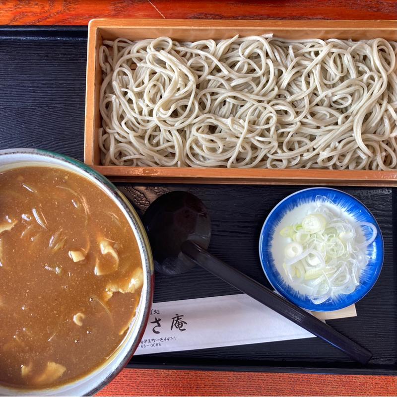 カレーつけ麺(手打ちそば処 つかさ庵 )